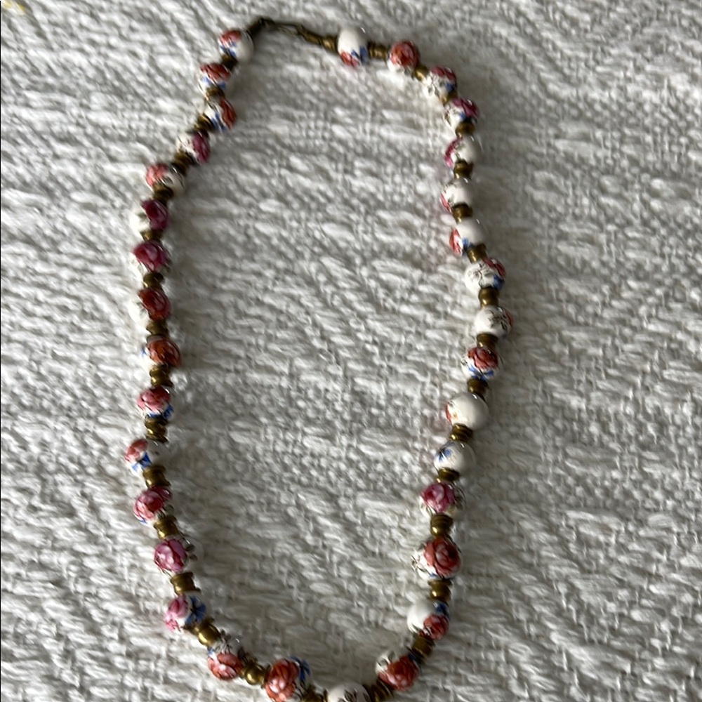 Elegant Multicolor Beaded Necklace